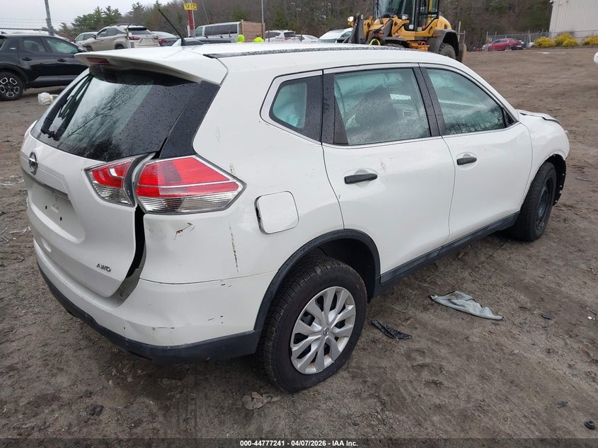 2016 Nissan Rogue S/Sl/Sv
