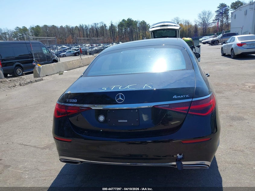 2023 Mercedes-Benz S 500 4Matic VIN: W1K6G6DB1PA186906 Lot: 44777297