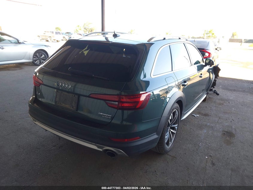 Vin: wa18naf44ja039698, lot: 45274551, audi a4 allroad 2.0t premium/2.0t tech premium 20184