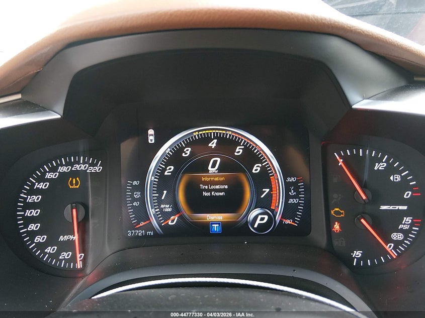 2016 Chevrolet Corvette Z06 VIN: 1G1YS2D63G5611427 Lot: 44777330