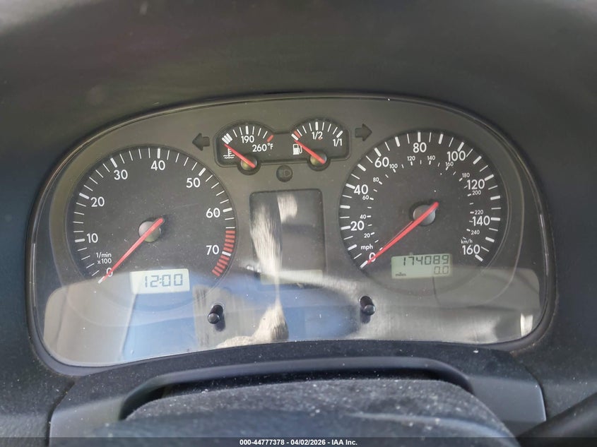 2002 Volkswagen Jetta Gl VIN: WVWRK61J52W121344 Lot: 44777378