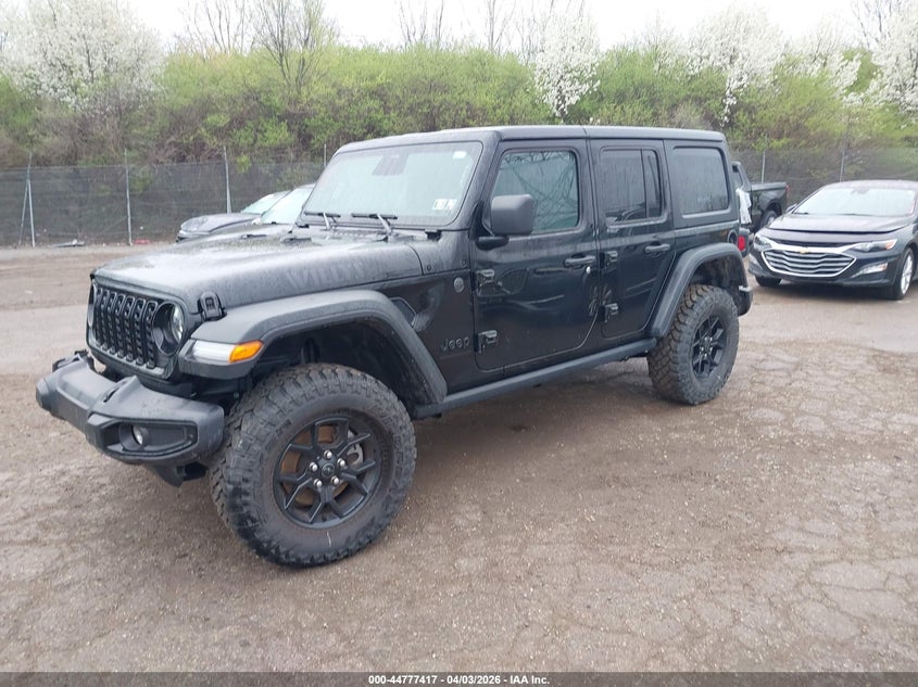2025 Jeep Wrangler 4-Door Willys 4X4