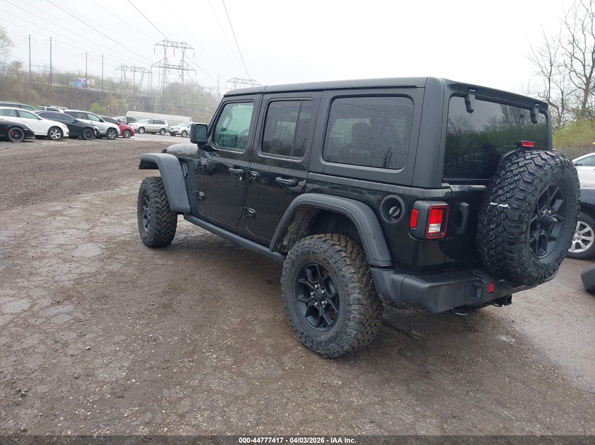 2025 Jeep Wrangler 4-Door Willys 4X4