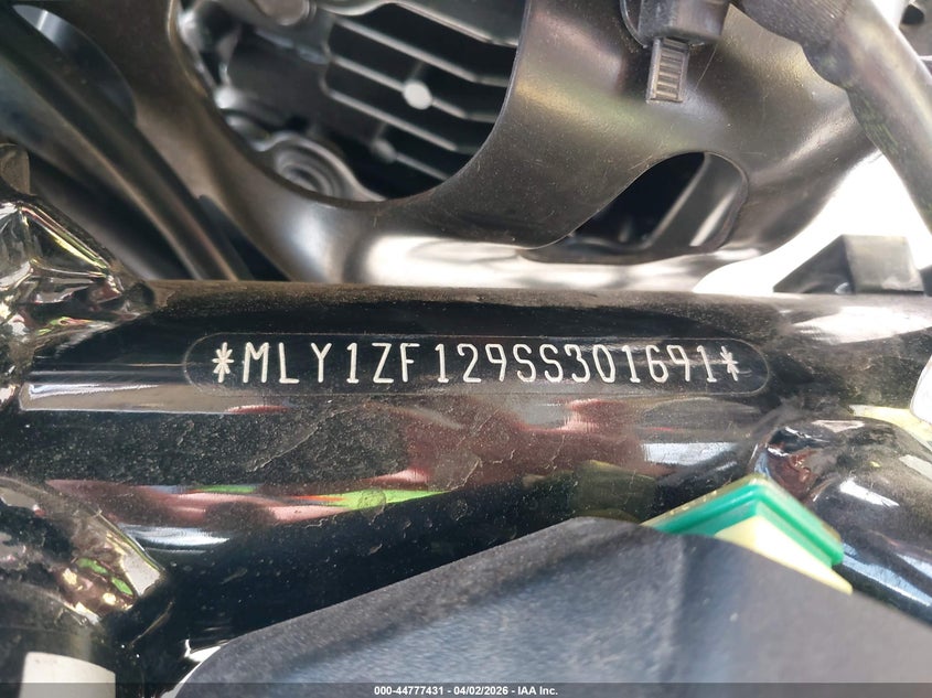 2025 Harley-Davidson Rh975 S VIN: MLY1ZF129SS301691 Lot: 44777431