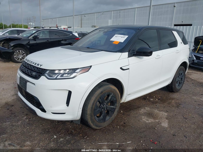 Vin: salct2fx4mh899210, lot: 45274700, land rover discovery sport s r-dynamic 20212