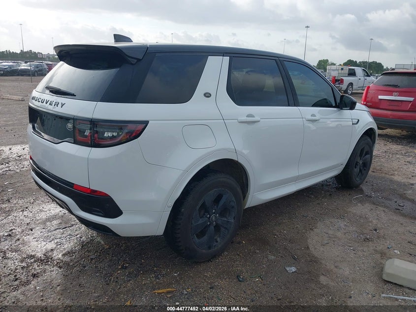 Vin: salct2fx4mh899210, lot: 45274700, land rover discovery sport s r-dynamic 20214