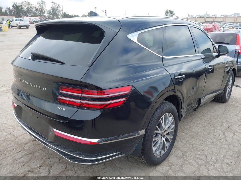Vin: kmuhfesb8su271684, lot: 45274701, genesis gv80 2.5t standard awd 20254