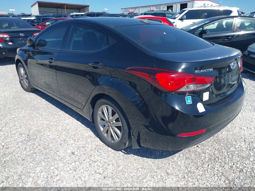 2016 HYUNDAI ELANTRA SEDAN 1.8L I-4 DOHC, VVT, 145HP