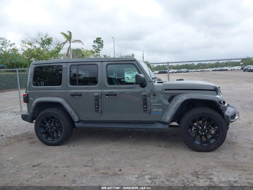 2022 Jeep Wrangler 4Xe Unlimited Sahara 4X4 VIN: 1C4JJXP6XNW212378 Lot: 44777467