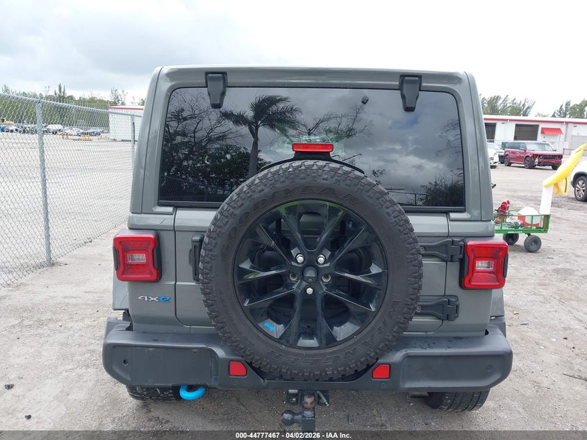 2022 Jeep Wrangler 4Xe Unlimited Sahara 4X4 VIN: 1C4JJXP6XNW212378 Lot: 44777467
