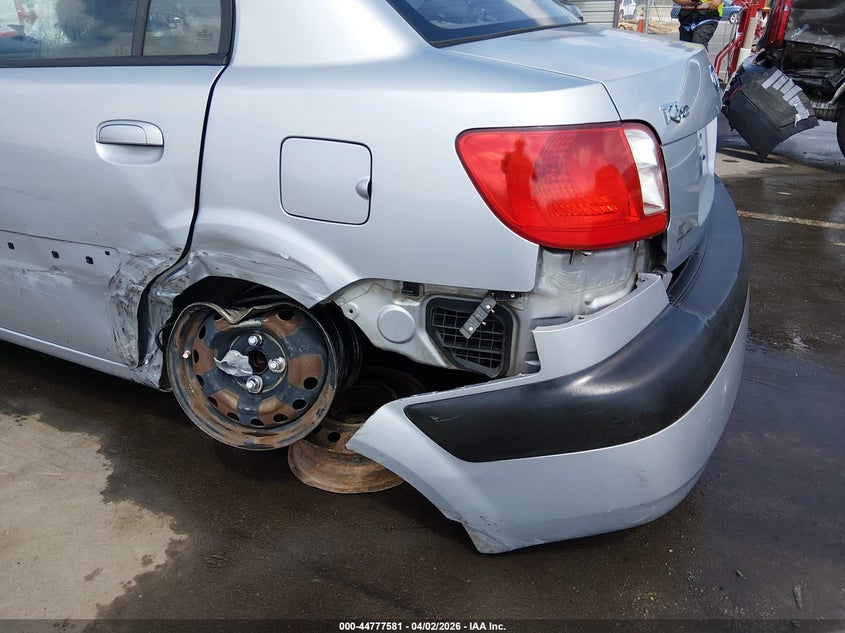 2009 Kia Rio Lx VIN: KNADE223196522231 Lot: 44777581