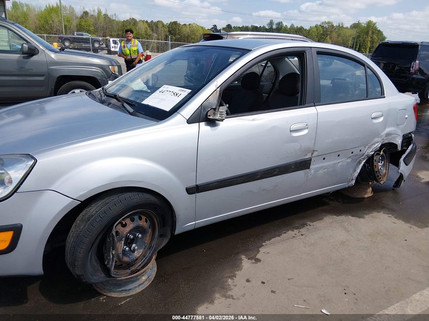 2009 Kia Rio Lx VIN: KNADE223196522231 Lot: 44777581