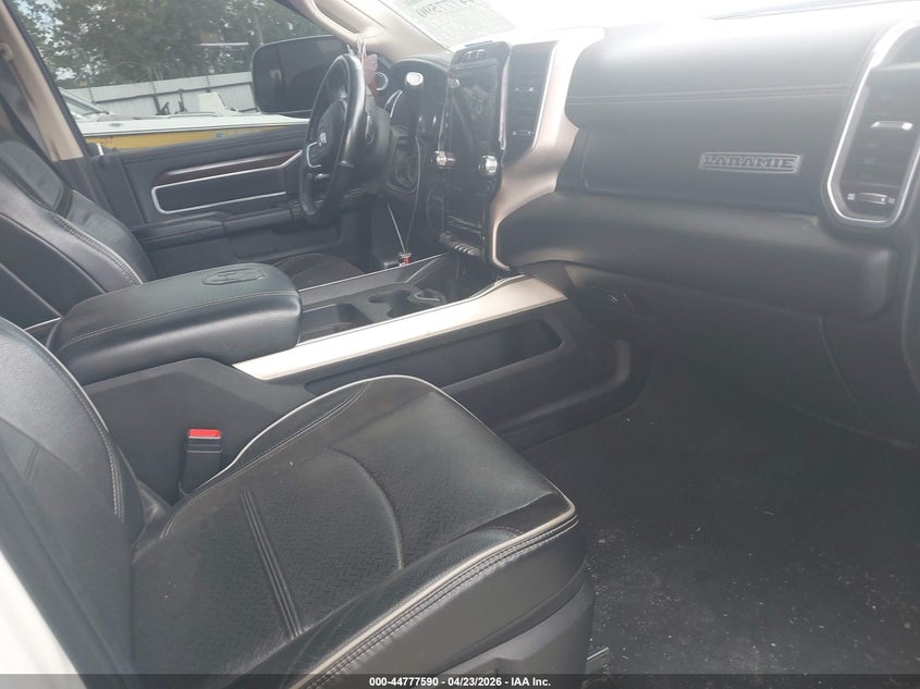 2022 Ram 3500 Laramie 4x4 8' Box White Lot 111044777590 Vin 3C63RRJL2NG113717