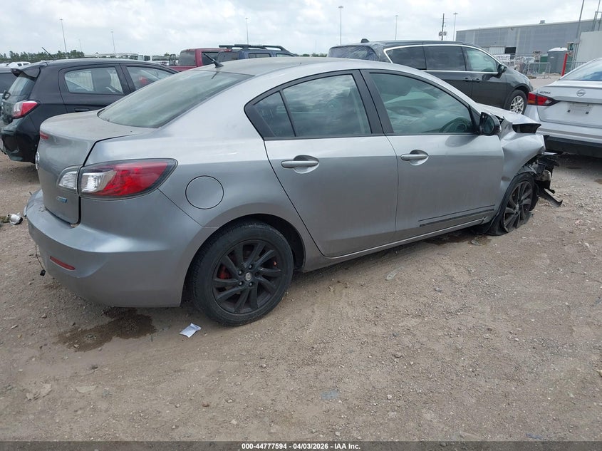 2012 Mazda 3 2.0 I Touring silver Lot 111044777594 Vin JM1BL1VF4C1515357