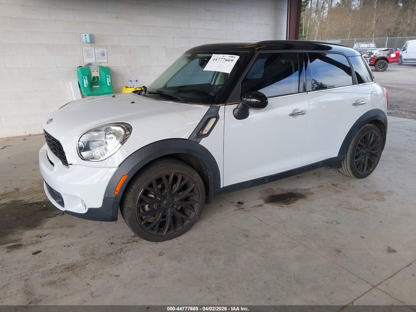 2014 Mini Countryman Cooper S VIN: WMWZC3C53EWT00057 Lot: 44777669