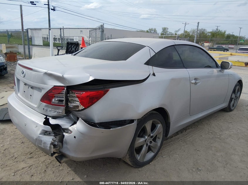 2010 Lexus IS 250C - vista 19