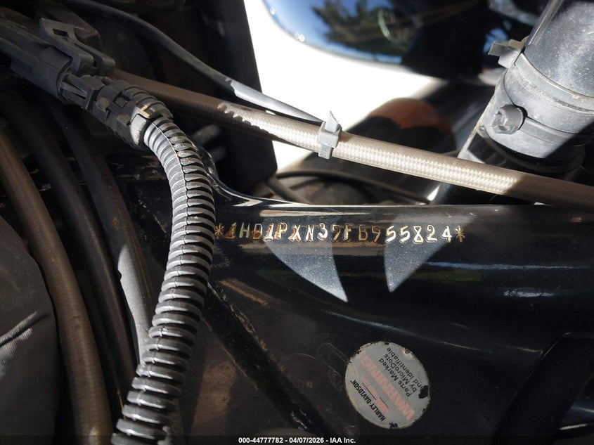 2015 Harley-Davidson Flhxse Cvo Street Glide VIN: 1HD1PXN39FB955824 Lot: 44777782