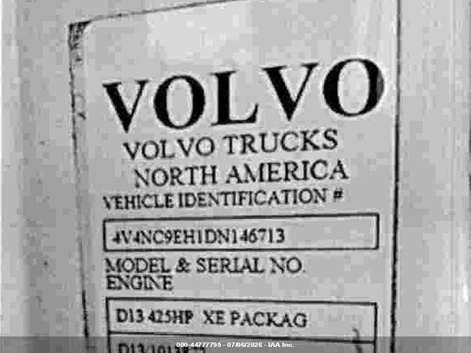 2013 VOLVO VN VNL TRUCK N/A