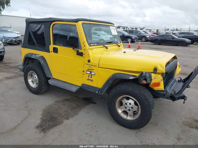 2001 Jeep Wrangler Sport