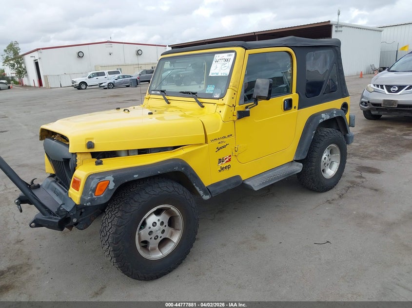 2001 Jeep Wrangler Sport
