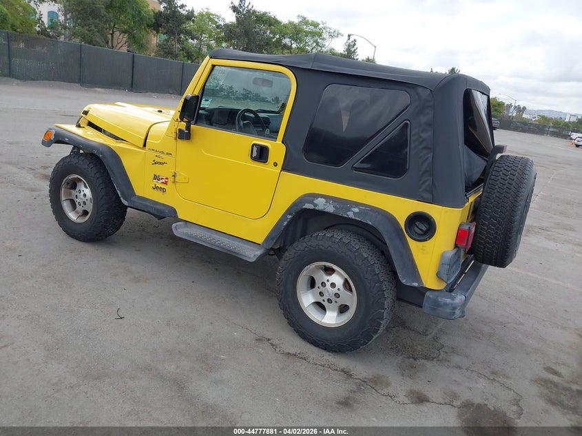 2001 Jeep Wrangler Sport