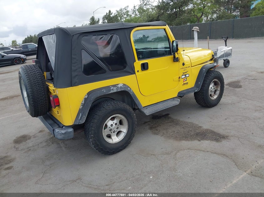 2001 Jeep Wrangler Sport