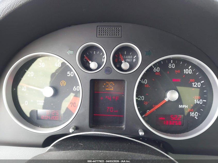 2001 Audi Tt VIN: TRUWC28N911003591 Lot: 44777922