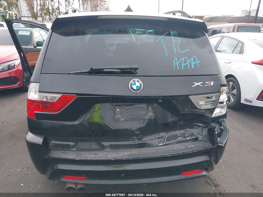 2007 BMW X3 3.0Si VIN: WBXPC93427WF15233 Lot: 44777957