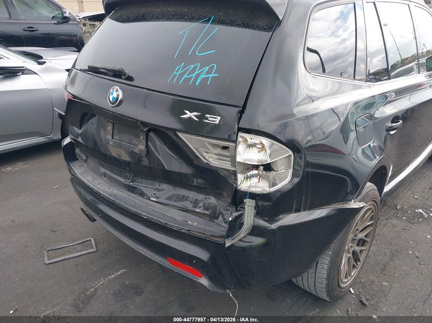 2007 BMW X3 3.0Si VIN: WBXPC93427WF15233 Lot: 44777957