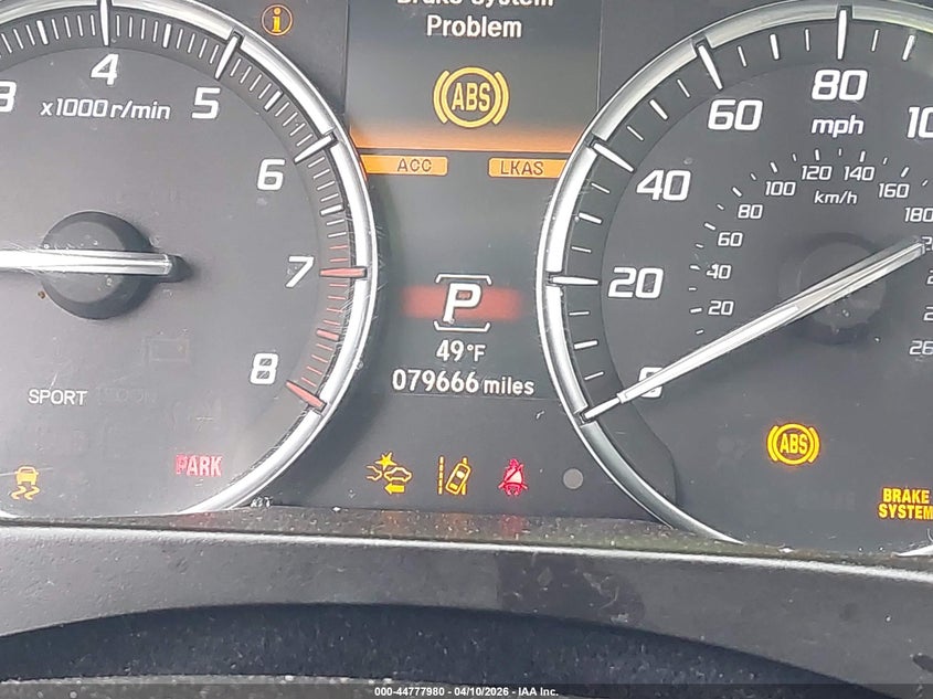 2018 Acura Tlx Tech Pkg VIN: 19UUB2F51JA004582 Lot: 44777980