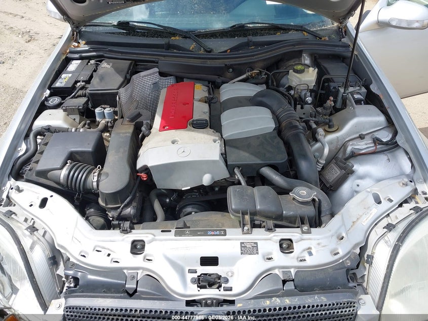 2003 Mercedes-Benz Slk 230 Kompressor VIN: WDBKK49F03F289141 Lot: 44777986