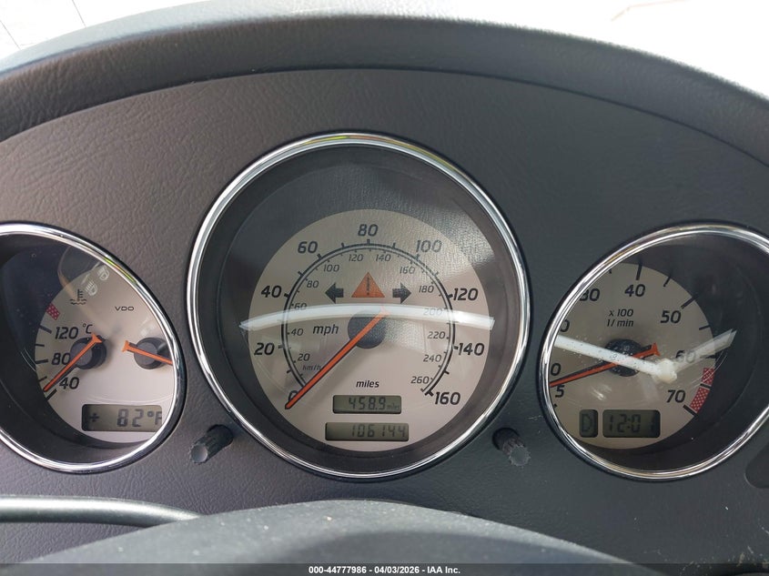 2003 Mercedes-Benz Slk 230 Kompressor VIN: WDBKK49F03F289141 Lot: 44777986