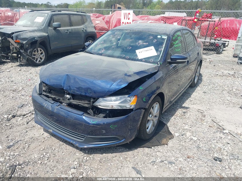 2012 Volkswagen Jetta 2.5L Se