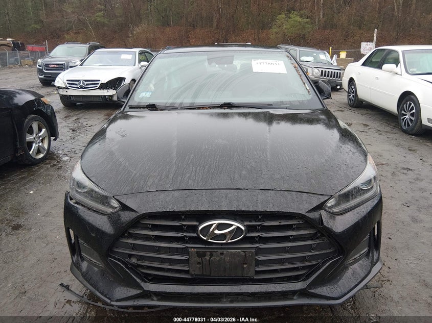 2019 Hyundai Veloster 2.0 VIN: KMHTG6AF1KU006542 Lot: 44778031