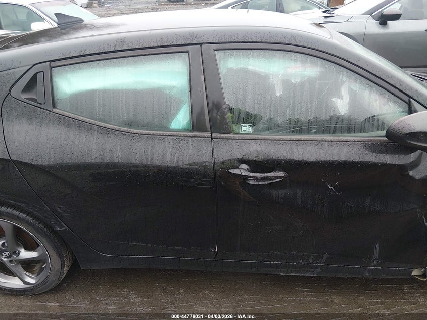 2019 Hyundai Veloster 2.0 VIN: KMHTG6AF1KU006542 Lot: 44778031