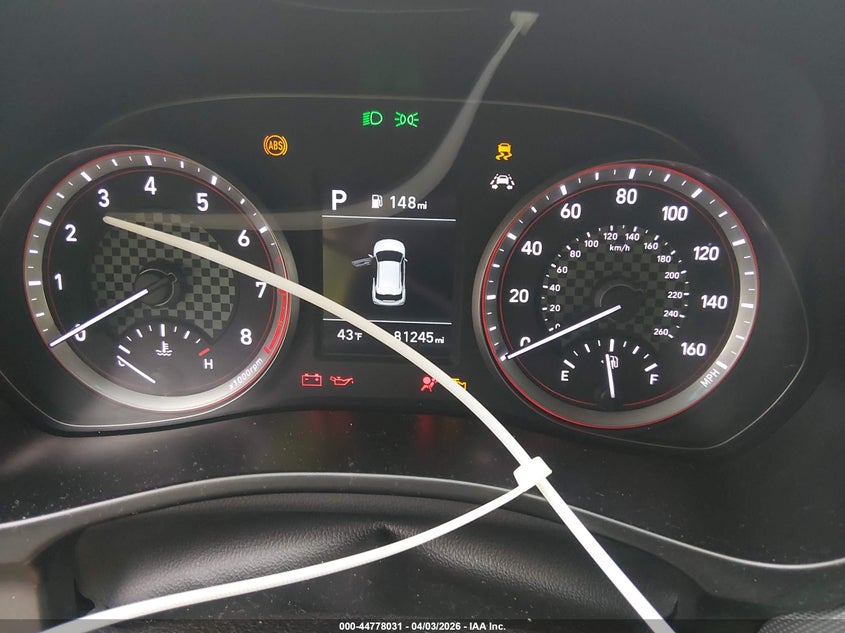 2019 Hyundai Veloster 2.0 VIN: KMHTG6AF1KU006542 Lot: 44778031