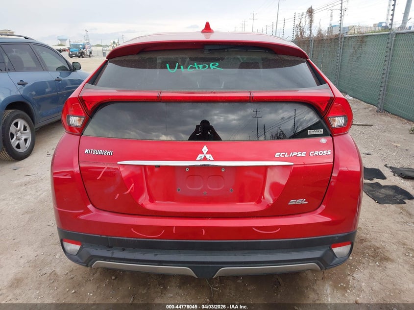 2019 Mitsubishi Eclipse Cross Sel VIN: JA4AT5AA0KZ001285 Lot: 44778045