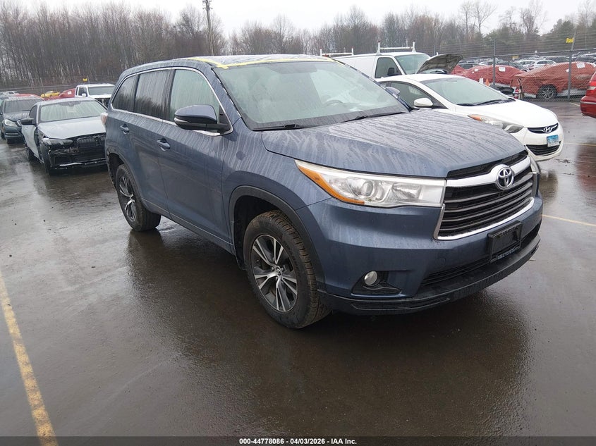 2016 Toyota Highlander Xle V6