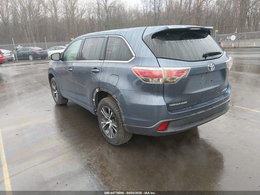 2016 Toyota Highlander Xle V6