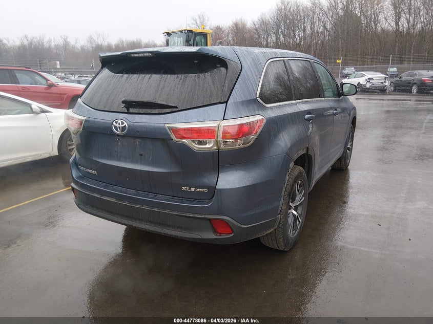 2016 Toyota Highlander Xle V6
