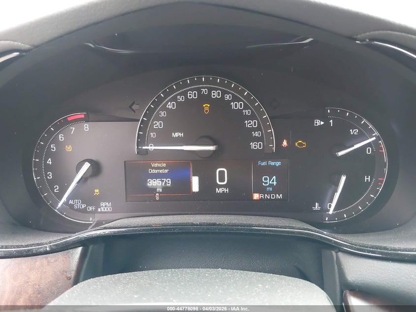 2017 Cadillac Cts Luxury VIN: 1G6AX5SX1H0124915 Lot: 44778098