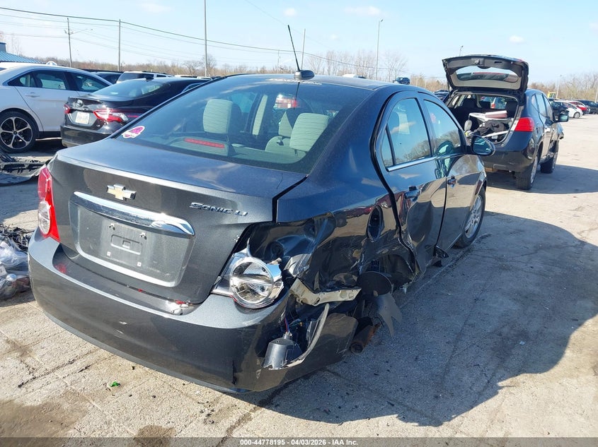 2016 Chevrolet Sonic Lt Auto