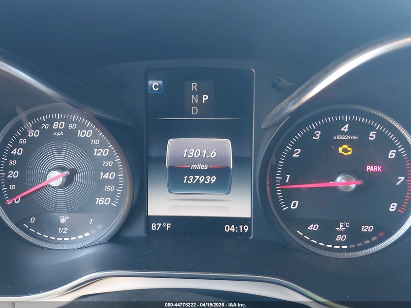 2017 Mercedes-Benz Glc 300 4Matic VIN: WDC0G4KB7HF262277 Lot: 44778222