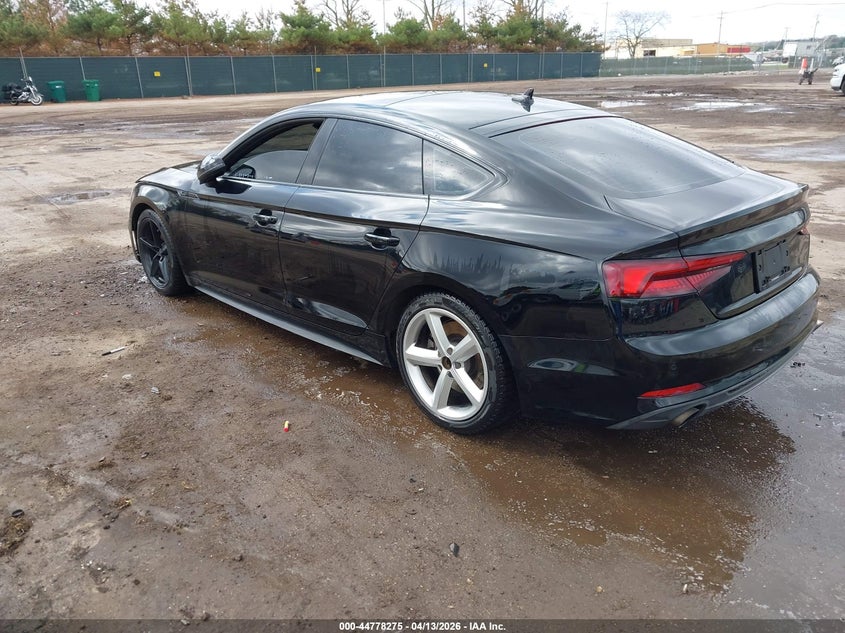 Vin: wauendf53ja098371, lot: 45275523, audi a5 2.0t premium 20183