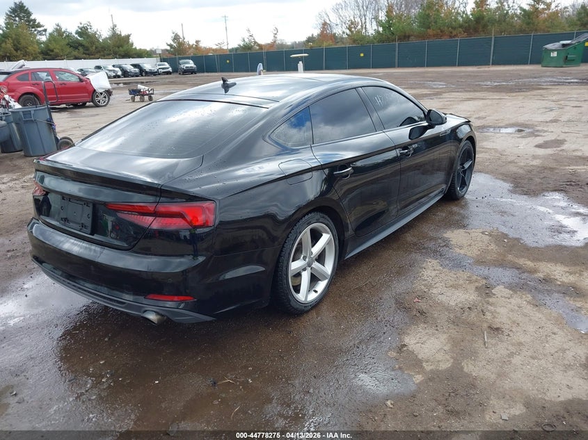 Vin: wauendf53ja098371, lot: 45275523, audi a5 2.0t premium 20184