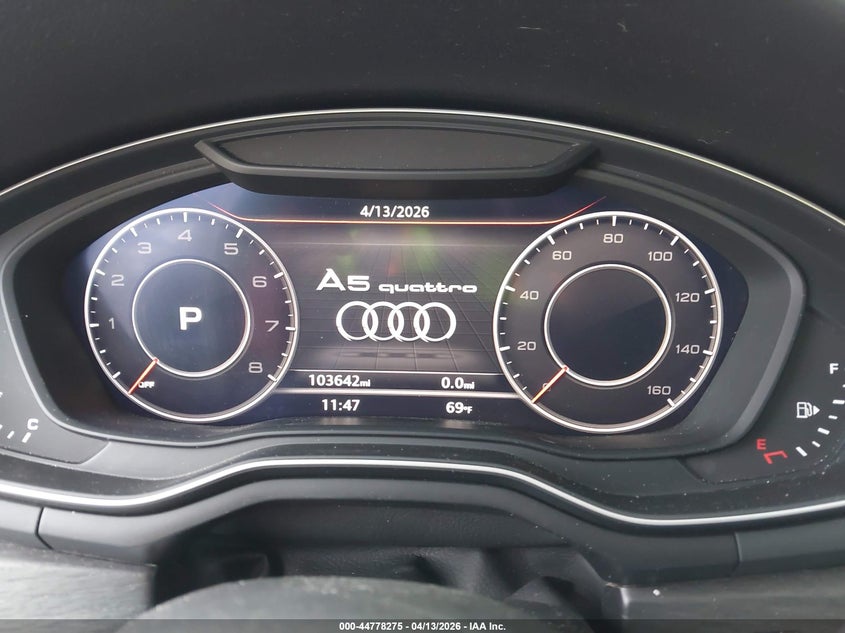 2018 Audi A5 2.0T Premium VIN: WAUENDF53JA098371 Lot: 44778275