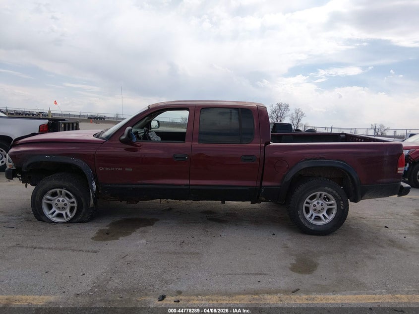 2002 Dodge Dakota Slt VIN: 1B7HG48Z52S671258 Lot: 44778289