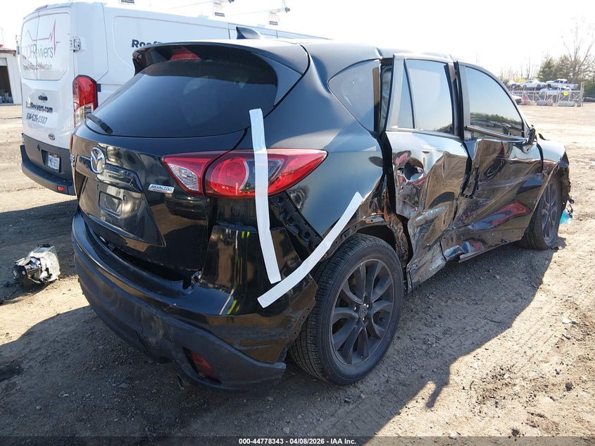 Vin: jm3ke4dy7f0536865, lot: 45275590, mazda cx-5 grand touring 20154