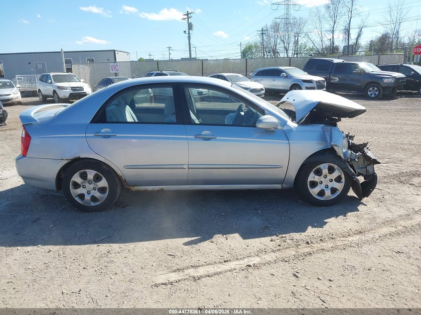 2006 Kia Spectra Ex/Lx/Sx VIN: KNAFE121765344585 Lot: 44778361