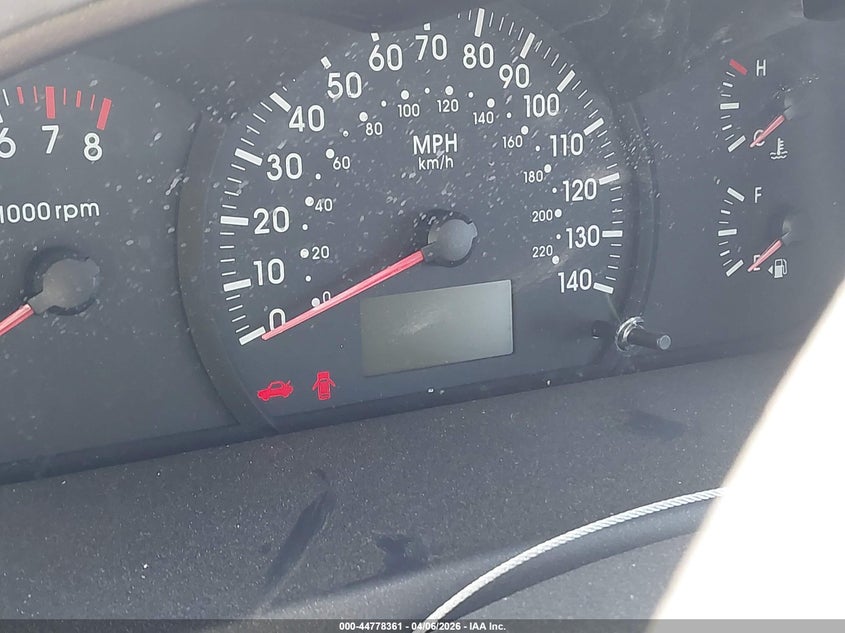 2006 Kia Spectra Ex/Lx/Sx VIN: KNAFE121765344585 Lot: 44778361